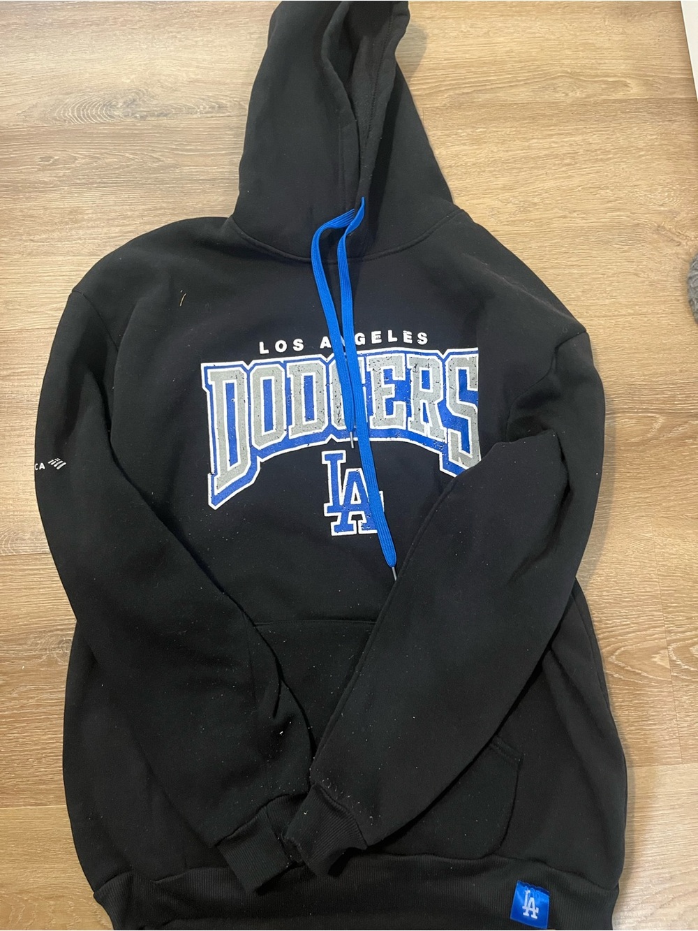 Los Angeles Dodgers Black Pullover Hoodie - MLB Team Sweatshirt